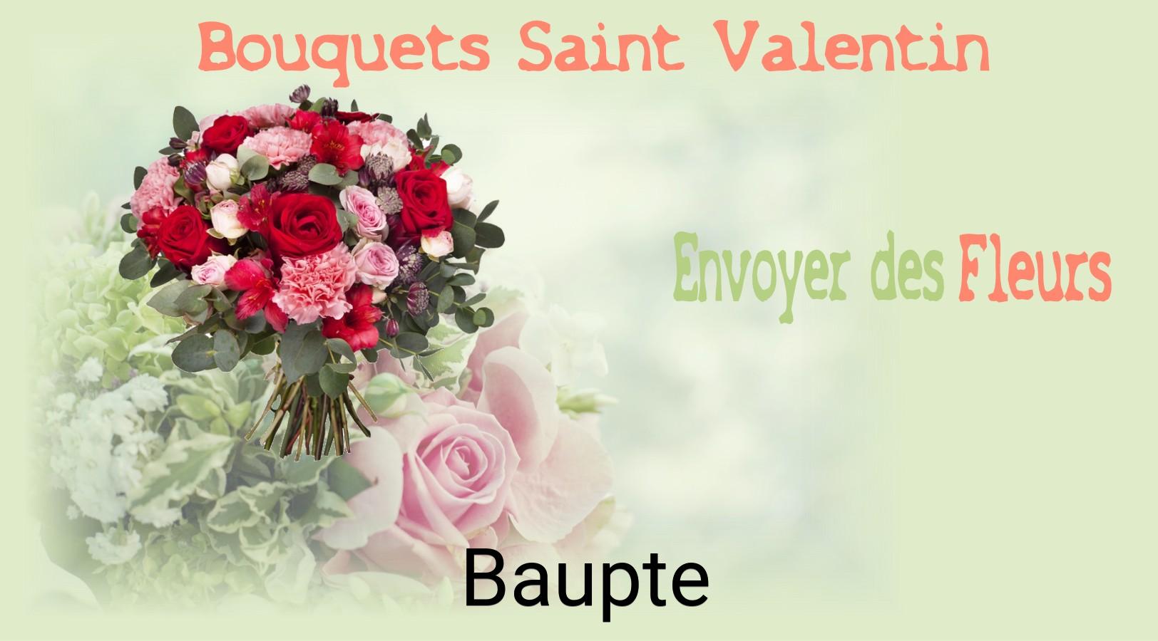 Roses de Saint-Valentin livrées à Baupte